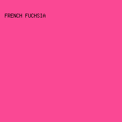 FA4894 - French Fuchsia color image preview