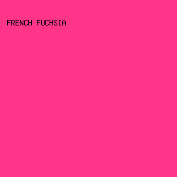 FF358A - French Fuchsia color image preview