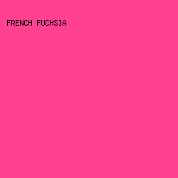 FF4290 - French Fuchsia color image preview