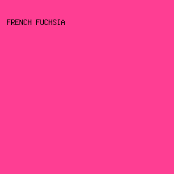 fe3e93 - French Fuchsia color image preview