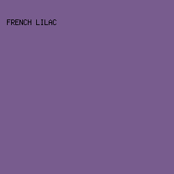 785C8E - French Lilac color image preview