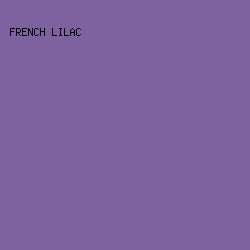 7e619f - French Lilac color image preview