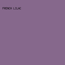 86688c - French Lilac color image preview