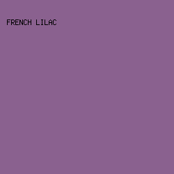 8A618F - French Lilac color image preview