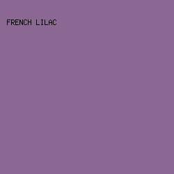 8B6894 - French Lilac color image preview