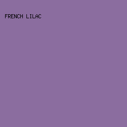 8B6D9F - French Lilac color image preview