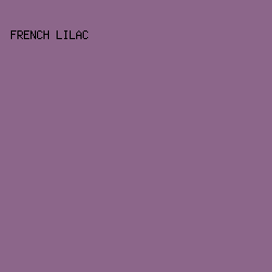8C668A - French Lilac color image preview