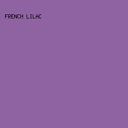 8F63A2 - French Lilac color image preview