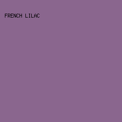 8a668e - French Lilac color image preview