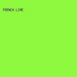 8ef93d - French Lime color image preview