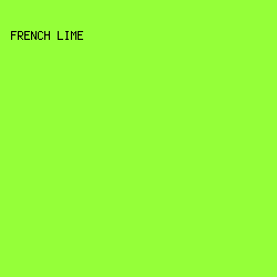 95ff39 - French Lime color image preview