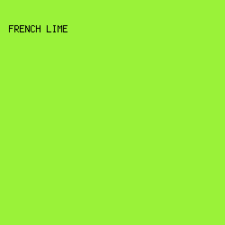9AF239 - French Lime color image preview
