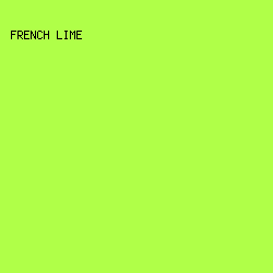 B0FF48 - French Lime color image preview