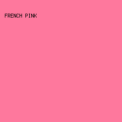 FE789D - French Pink color image preview