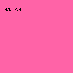 FF63A7 - French Pink color image preview