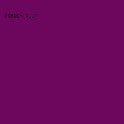 6C075D - French Plum color image preview