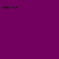 74005D - French Plum color image preview