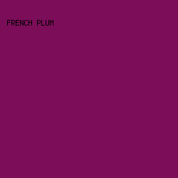 7C0D59 - French Plum color image preview