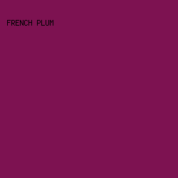 7D1251 - French Plum color image preview