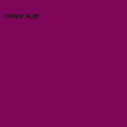 7f0558 - French Plum color image preview