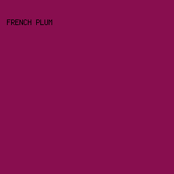 880E4F - French Plum color image preview