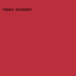 BB2F3C - French Raspberry color image preview