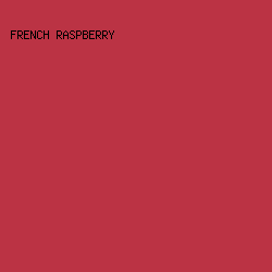 bb3344 - French Raspberry color image preview