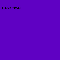 5F01C3 - French Violet color image preview