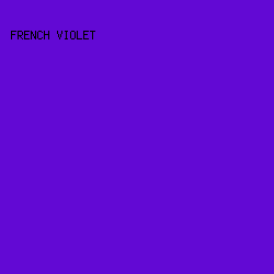 6209D4 - French Violet color image preview