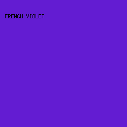 631CD2 - French Violet color image preview
