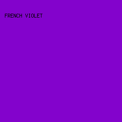 8303CC - French Violet color image preview