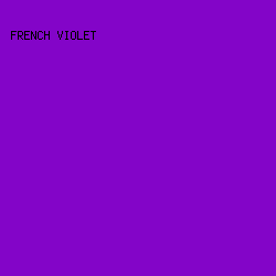 8305C8 - French Violet color image preview