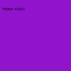 8F14CC - French Violet color image preview