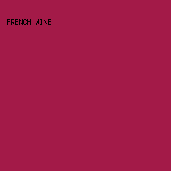 A31A48 - French Wine color image preview