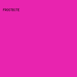 E824AF - Frostbite color image preview