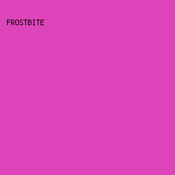 de45ba - Frostbite color image preview