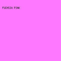fd77ff - Fuchsia Pink color image preview