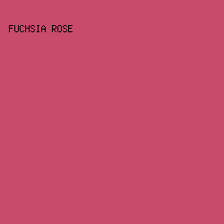 C94B6C - Fuchsia Rose color image preview