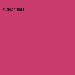 c83b6c - Fuchsia Rose color image preview