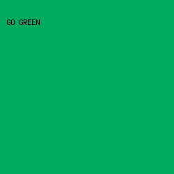 00AB5F - GO Green color image preview