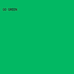 03b863 - GO Green color image preview