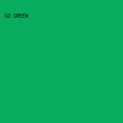 08AC5F - GO Green color image preview