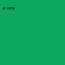 0EA75F - GO Green color image preview