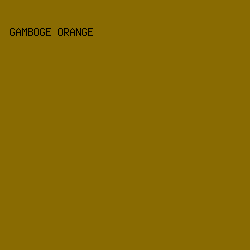 896B02 - Gamboge Orange color image preview