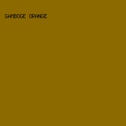 8D6A00 - Gamboge Orange color image preview