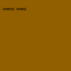 915e00 - Gamboge Orange color image preview