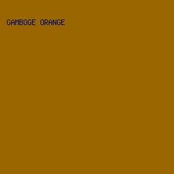 996600 - Gamboge Orange color image preview