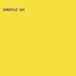 F6E03F - Gargoyle Gas color image preview