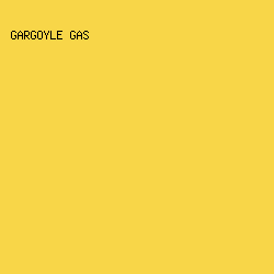 F8D648 - Gargoyle Gas color image preview