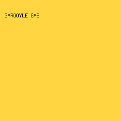 FFD541 - Gargoyle Gas color image preview